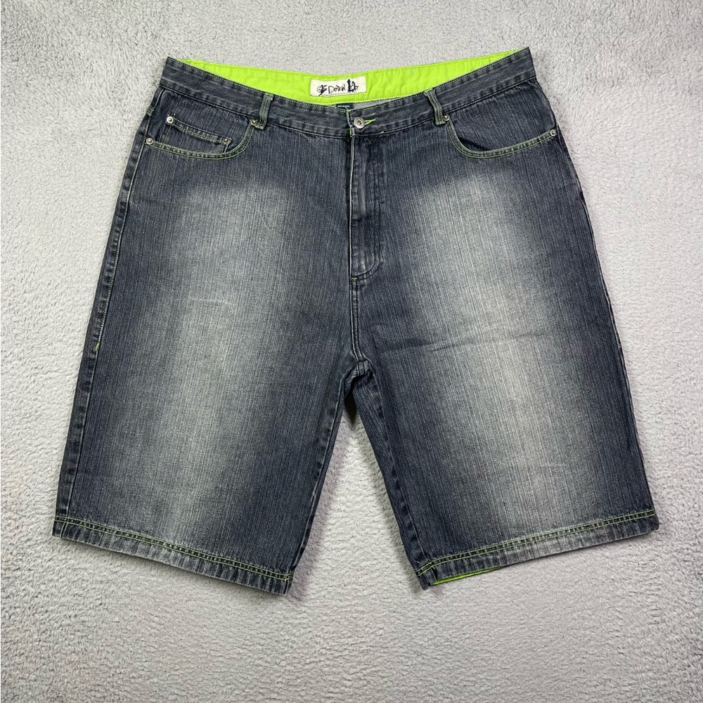 Vintage y2k baggy jeans shorts jorts‎